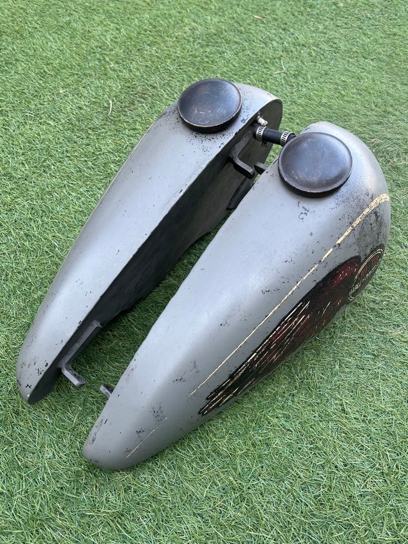 ハーレー ダビッドソン ワンオフ 分割タンク