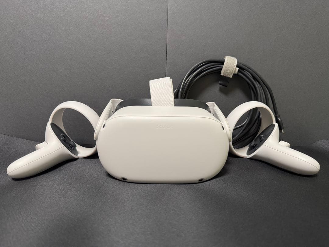  Quest 2 ヘッドセット・コントローラー・3mケーブル