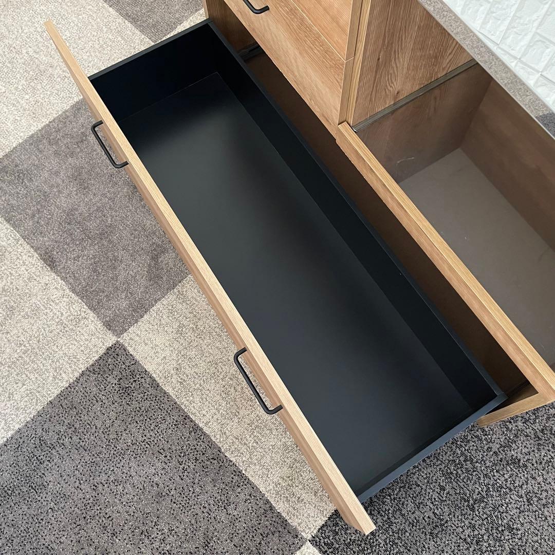 東京23区配送無料✨設置まで❗️キッチンカウンター　ワイド　幅120cm 美品