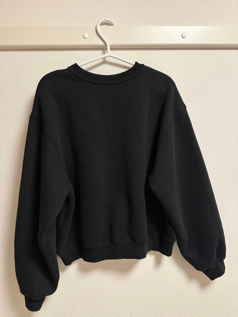 alexander wang パフロゴ　スウェットシャツ