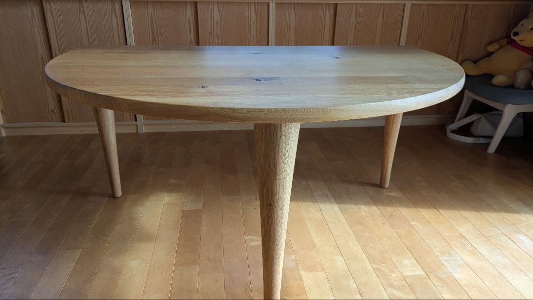 飛騨産業　森のことば150×100　ダイニング◎ローテーブル◎付け換え脚あり