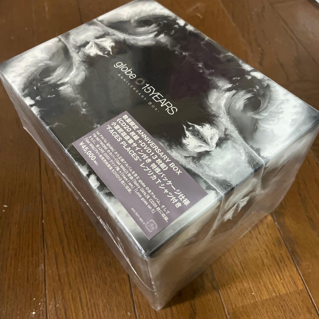 globe 15YERAS BOX CD20枚＋DVD13枚 Tシャツ付き