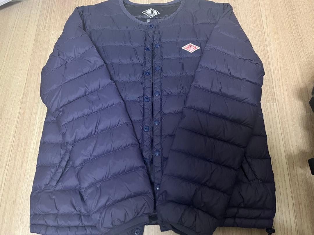 DANTON 定番　インナーダウンジャケット 36