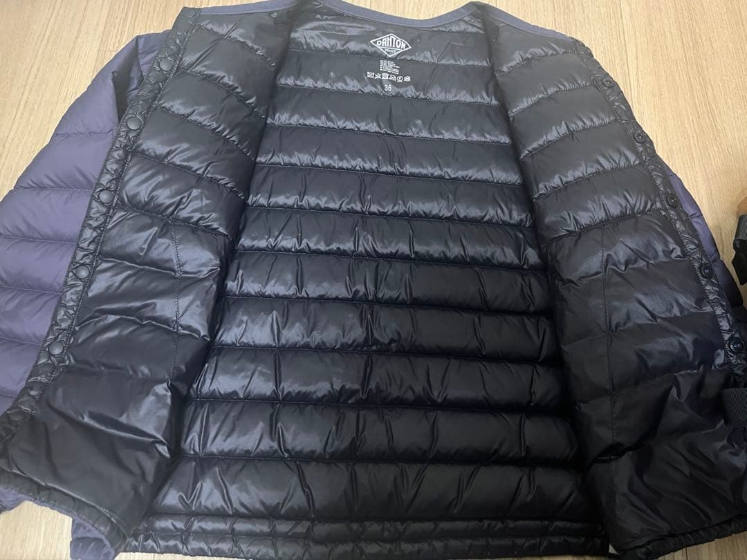 DANTON 定番　インナーダウンジャケット 36