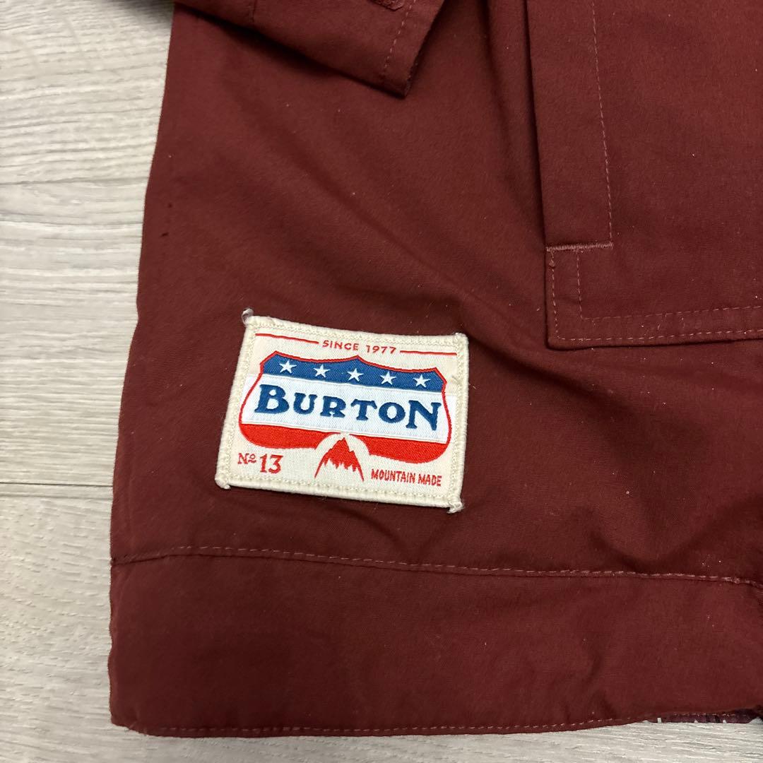 バートン BURTON リバーシブル アノラック ウェア S 蛇パッチ M相当
