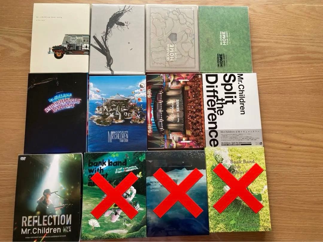 【バラ売り可能】Mr.Children DVD