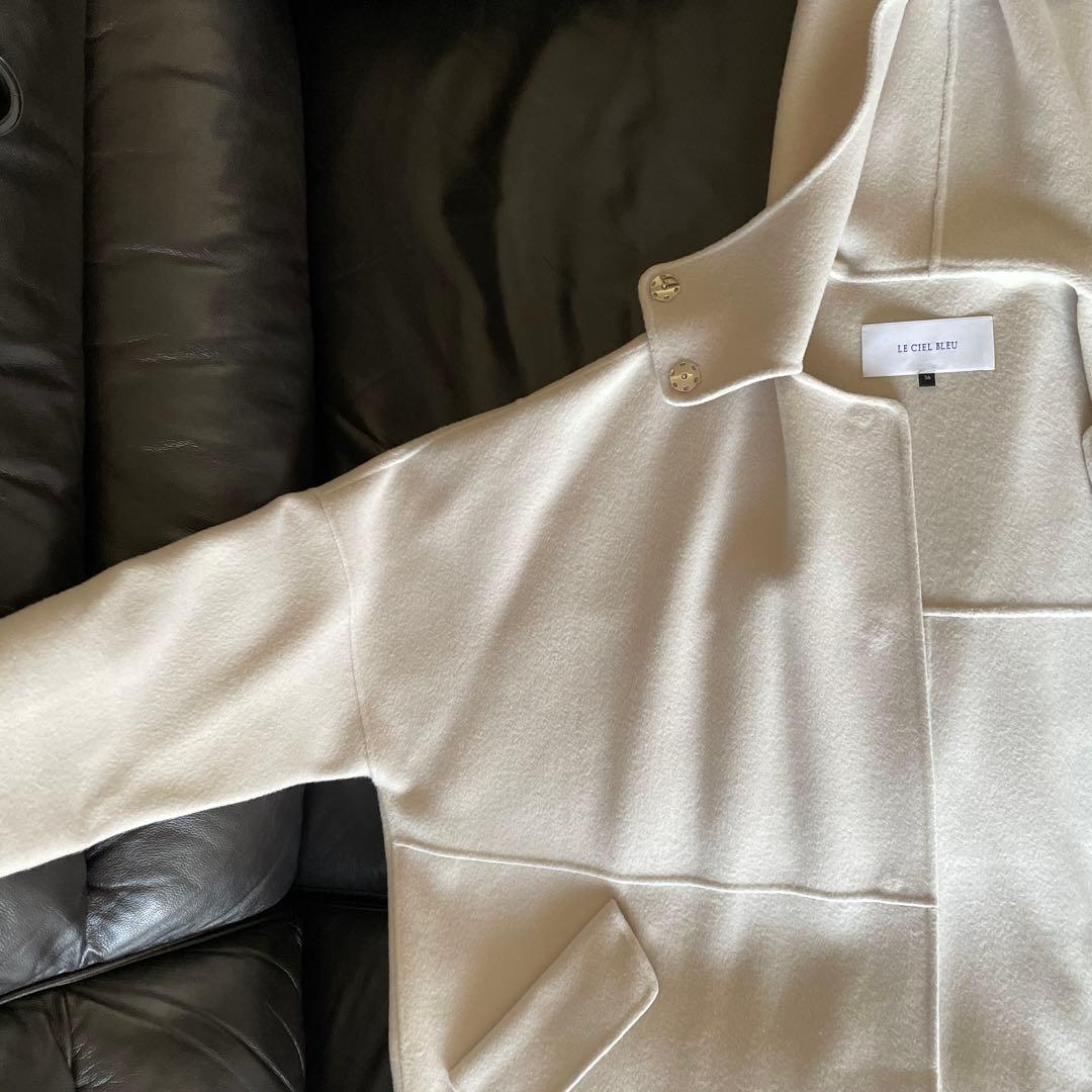 ルシェルブルー LeCielBleu Hooded OverCoat