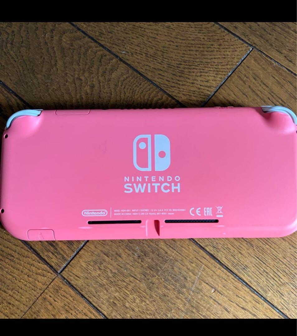☆Nintendo Switch Lite☆ピンク 充電器付き SDカード付き