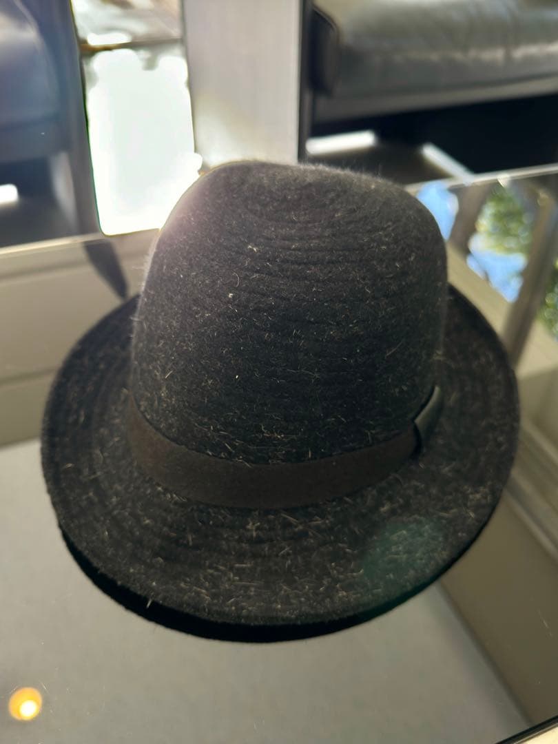 GUCCI イタリア製　ウールハット　sz L 年代物　オールドグッチ