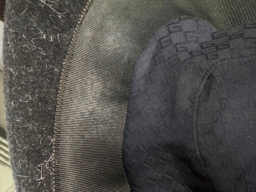 GUCCI イタリア製　ウールハット　sz L 年代物　オールドグッチ