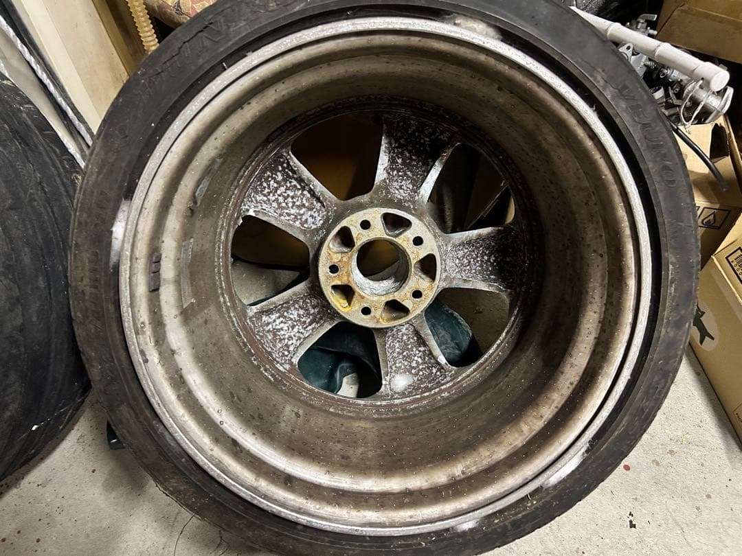 WORK ワーク　Goocars グッカーズ　メッキ　18インチ　114.3