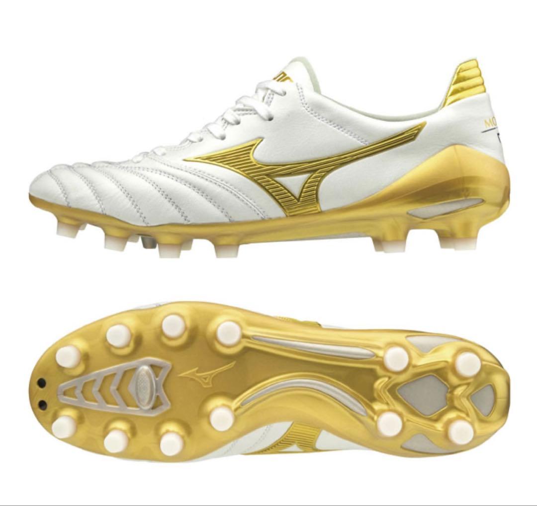 モレリア NEO ll 26.0cm （ホワイト×ゴールド）