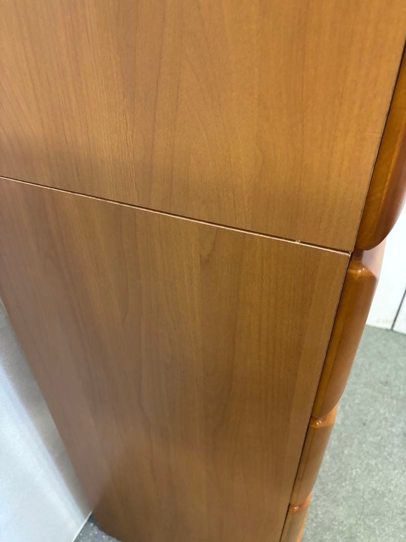 光家具　ハニーベル　85タワーチェスト　8段ハイチェスト　2つ重ね