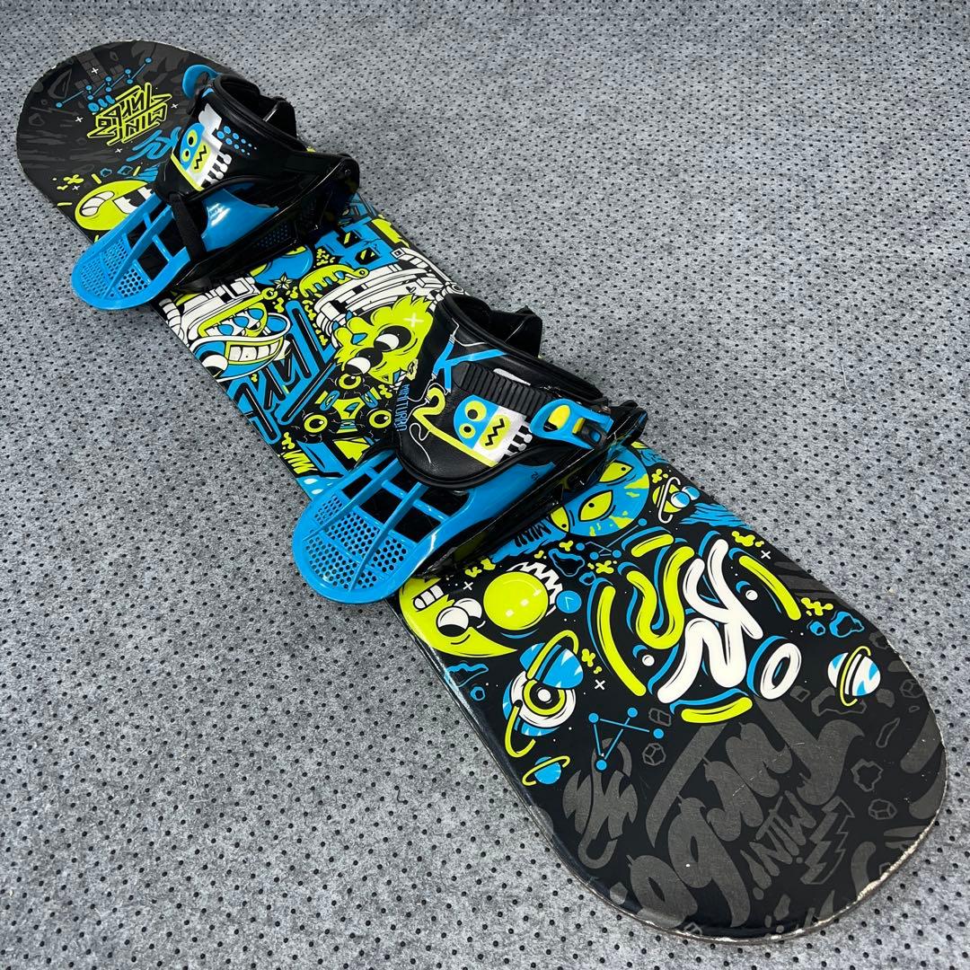 7-８回使用キッズスノーボード MINI TURBO 110cm＋バイン＋ブーツ