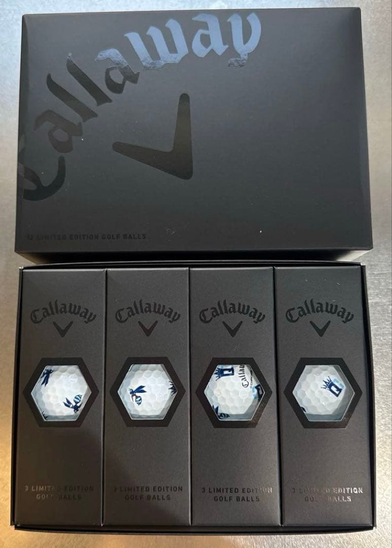 テーラーメイド　キャロウェイ　ゴルフボール　メジャー　限定　全米プロ　レア　希少