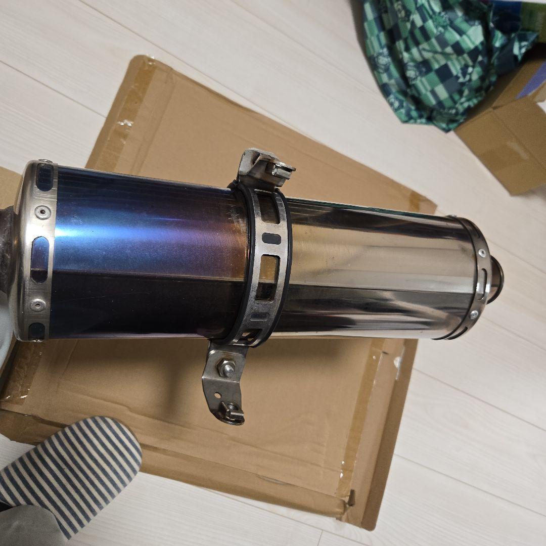 SC57用　チタン製　レーシングスリップオンマフラー