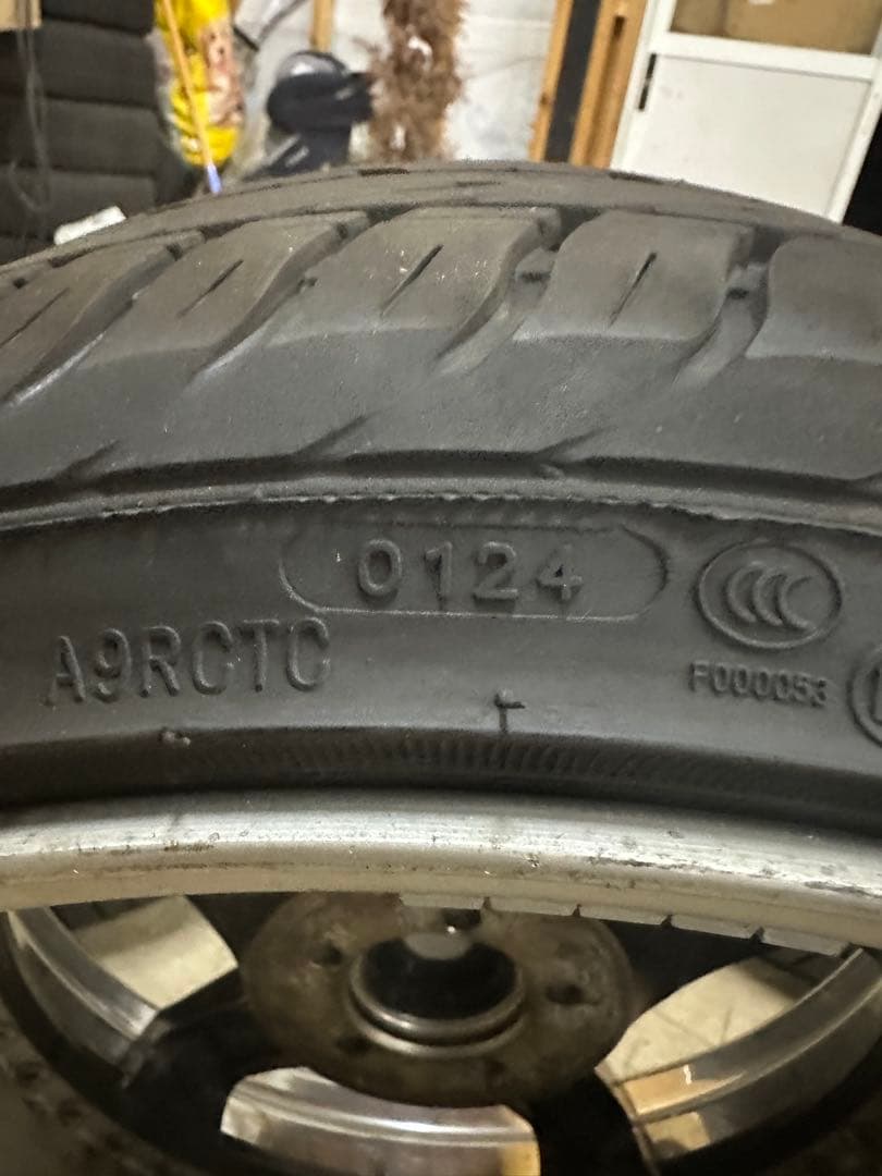 ssrsp418インチ pcd100 5穴8.5j＋43 9j＋24※も※