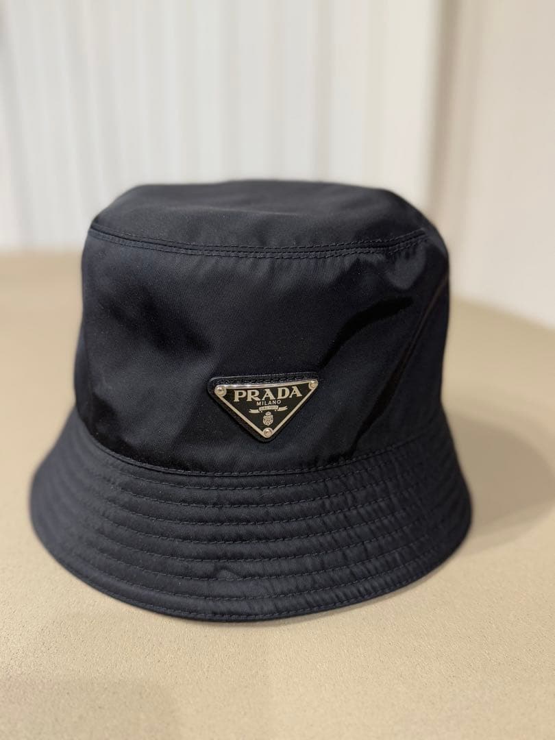 【お値下げ】PRADA ブラック バケットハット M