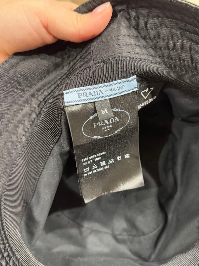 【お値下げ】PRADA ブラック バケットハット M