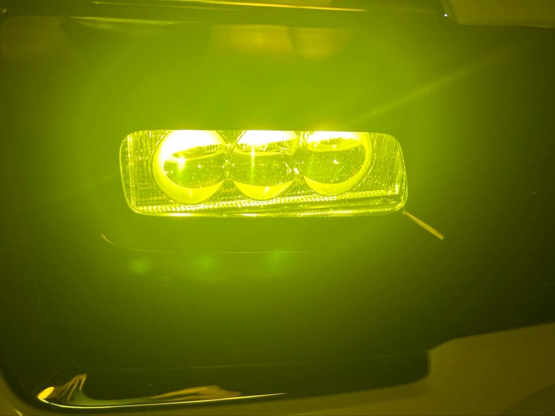 JF3 N-BOX 純正加工　LEDフォグランプ　イエロー加工　今週末まで価格！