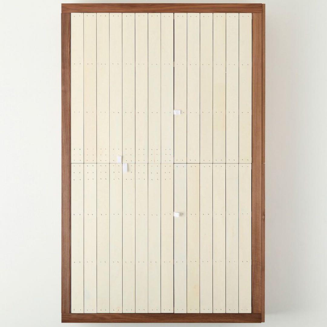 無印良品　収納ベッド　セミダブル　ウォールナット