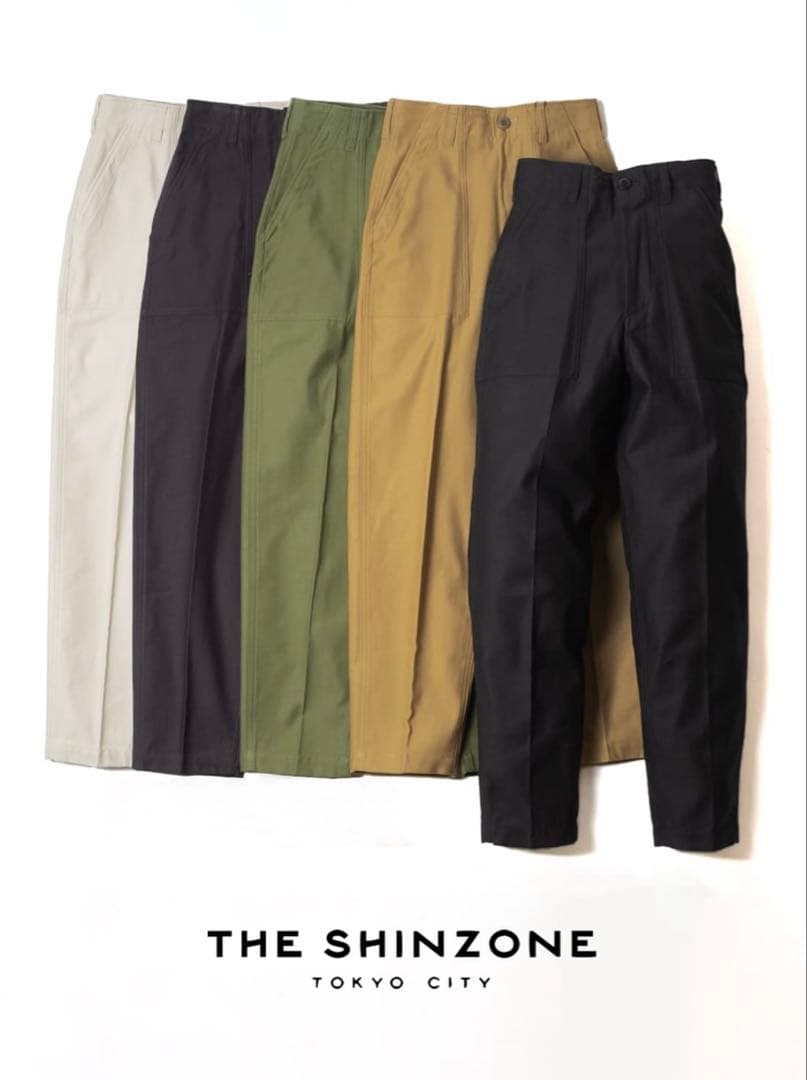 THE SHINZONE ベージュ ベイカーパンツ