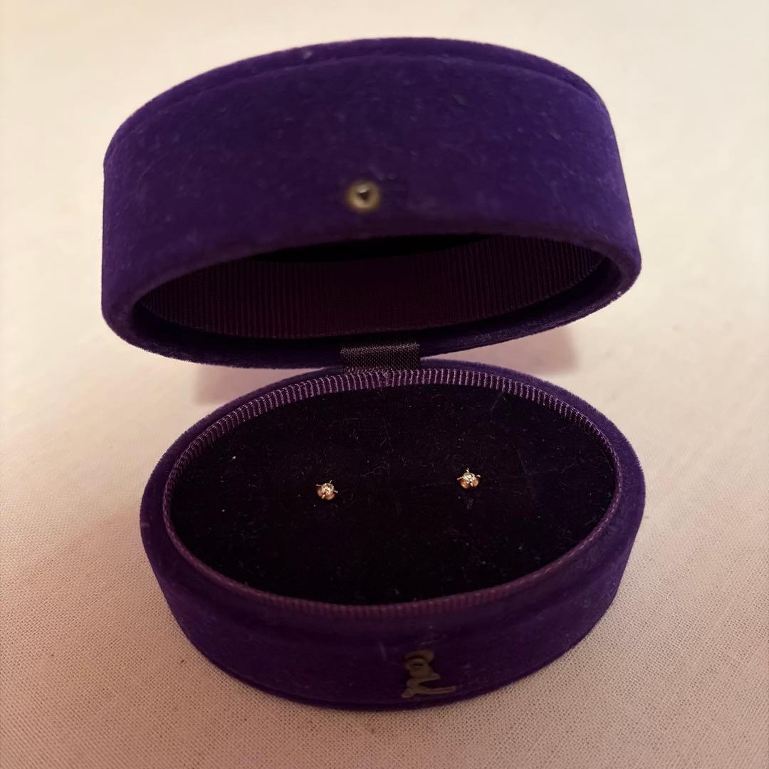 agete ピアス　K18