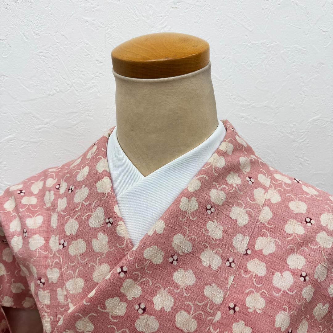 きものヱビス ■ 型絵染 紬　身丈約162m、裄約67cm