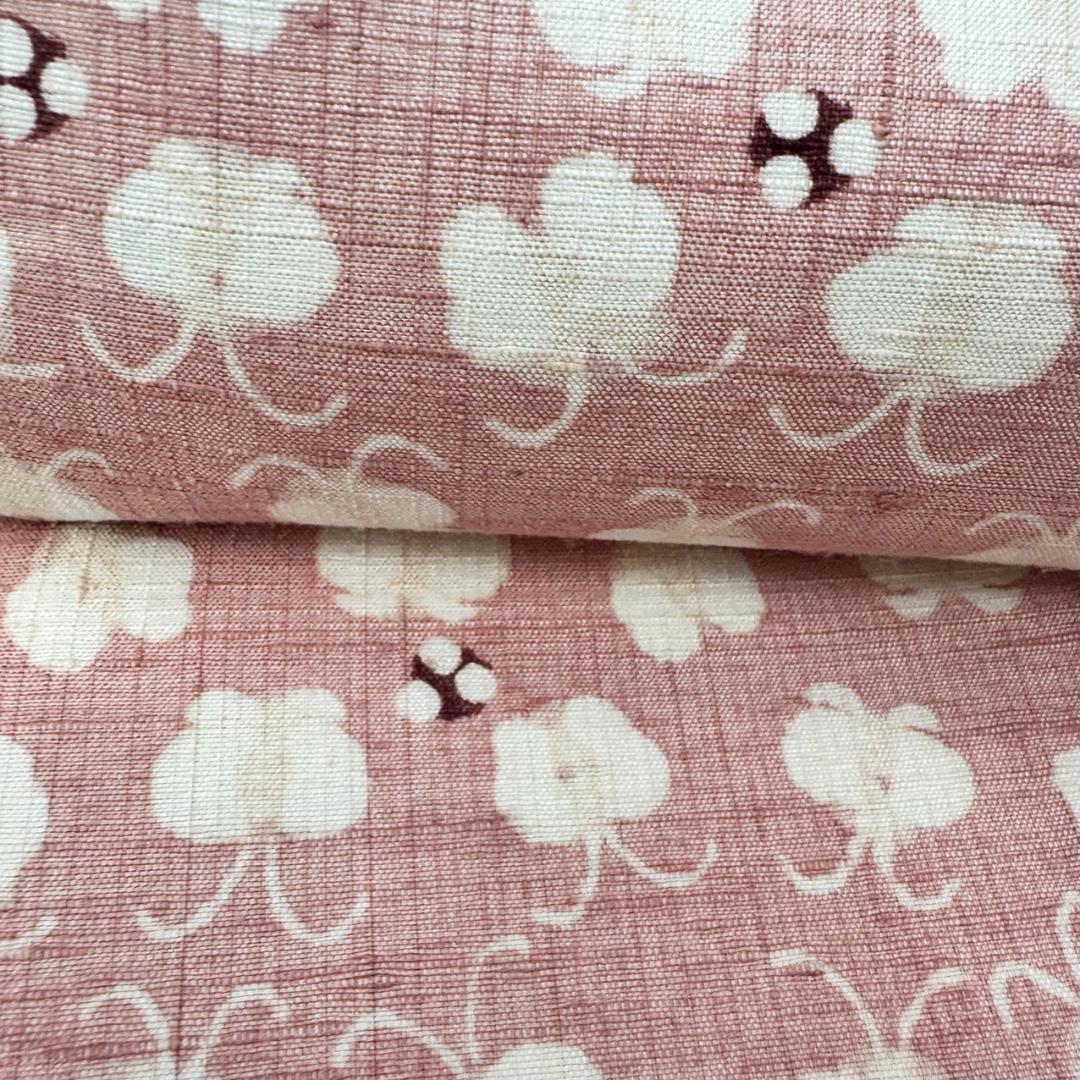 きものヱビス ■ 型絵染 紬　身丈約162m、裄約67cm