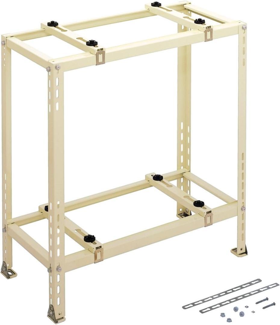 日晴金属 クーラーキヤッチャー 平地二段 アイボリー C-WG-L