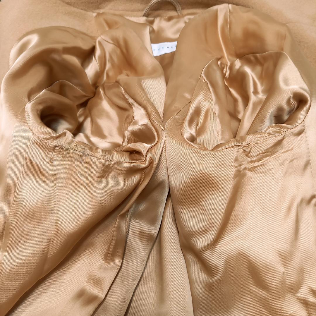 MaxMara ベルテッドコート ロング丈 キャメル イタリヤ製 サイズ38