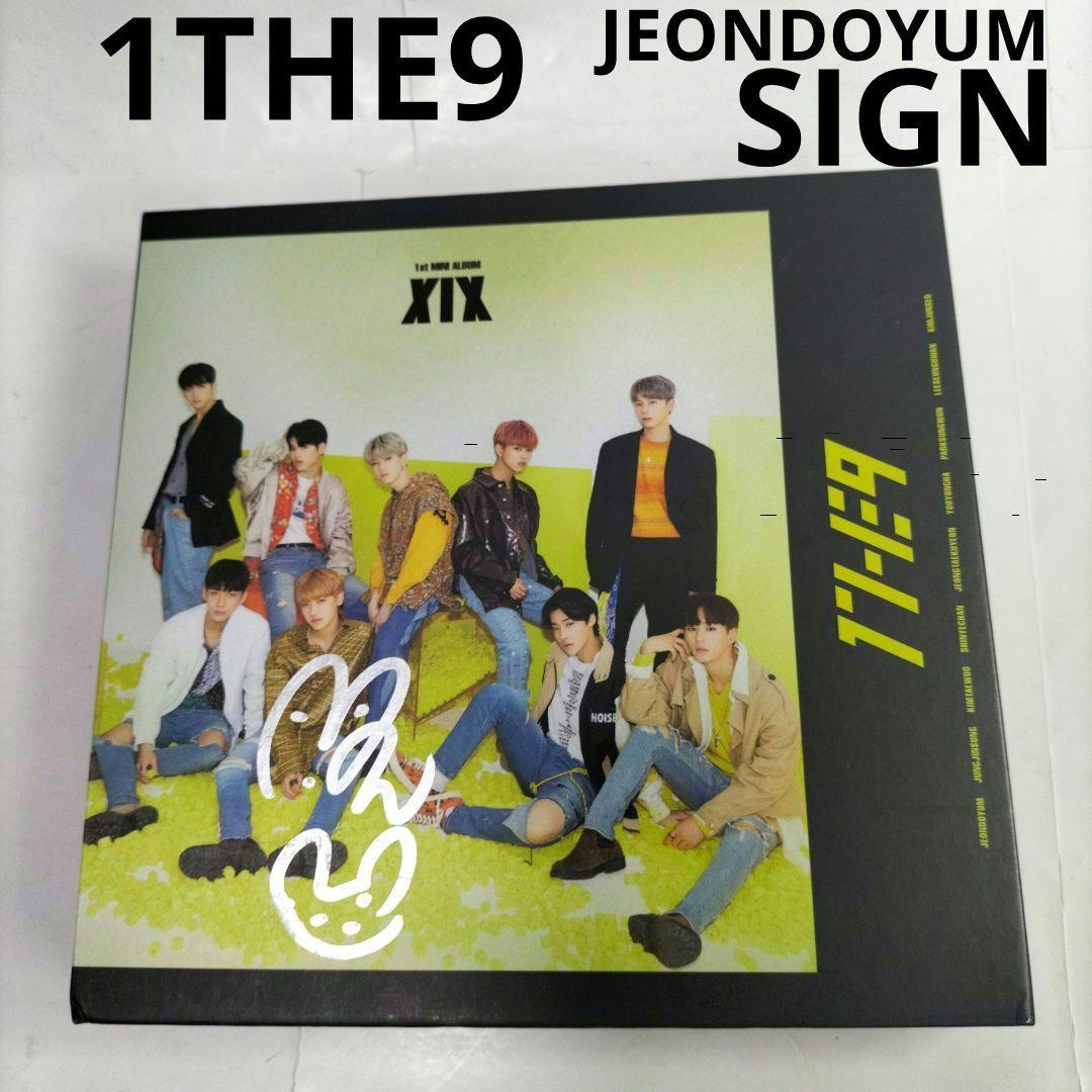 1THE9 XIX 直筆サイン⭐チョン・ドヨム JEONDOYUM 韓国盤K