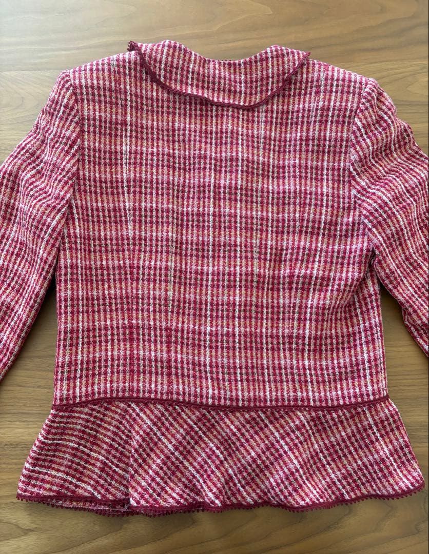 INGEBORG ヴィンテージジャケット ピンクハウス日本製 ツイード 金ボタン