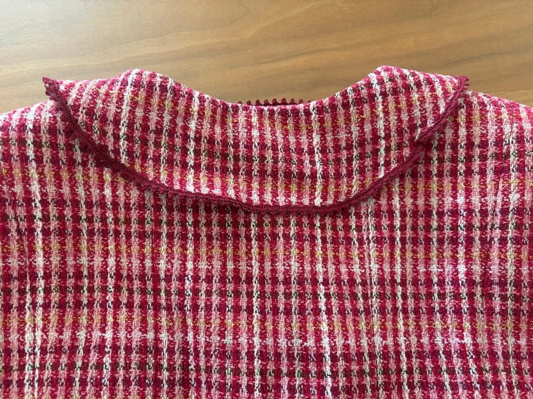 INGEBORG ヴィンテージジャケット ピンクハウス日本製 ツイード 金ボタン