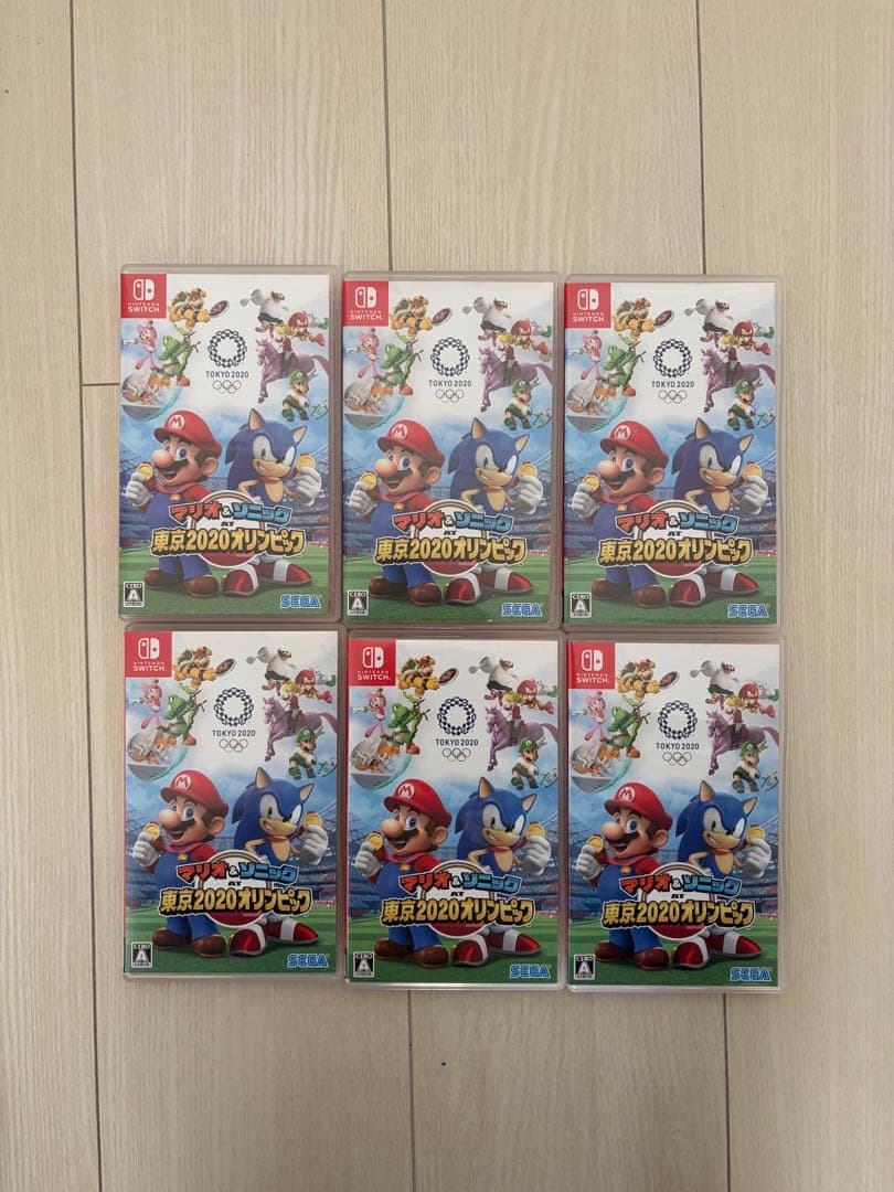 【スイッチ】マリオ&ソニック AT 東京2020オリンピック　6個セット