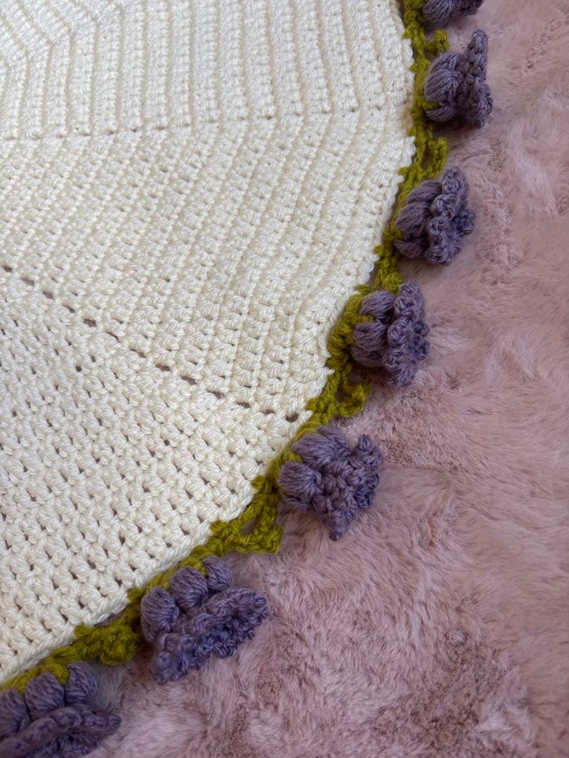 れー　フラワーブランケット　花束ブランケット