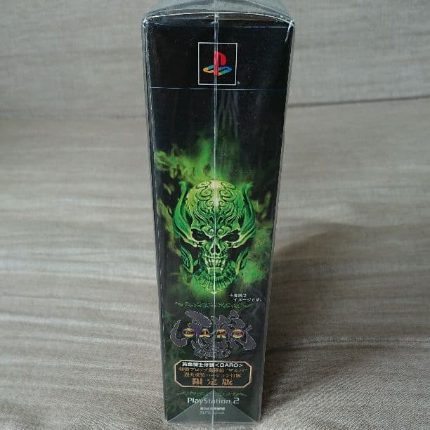 黄金騎士牙狼 GARO 限定版 プロップ(模型)付 ps2