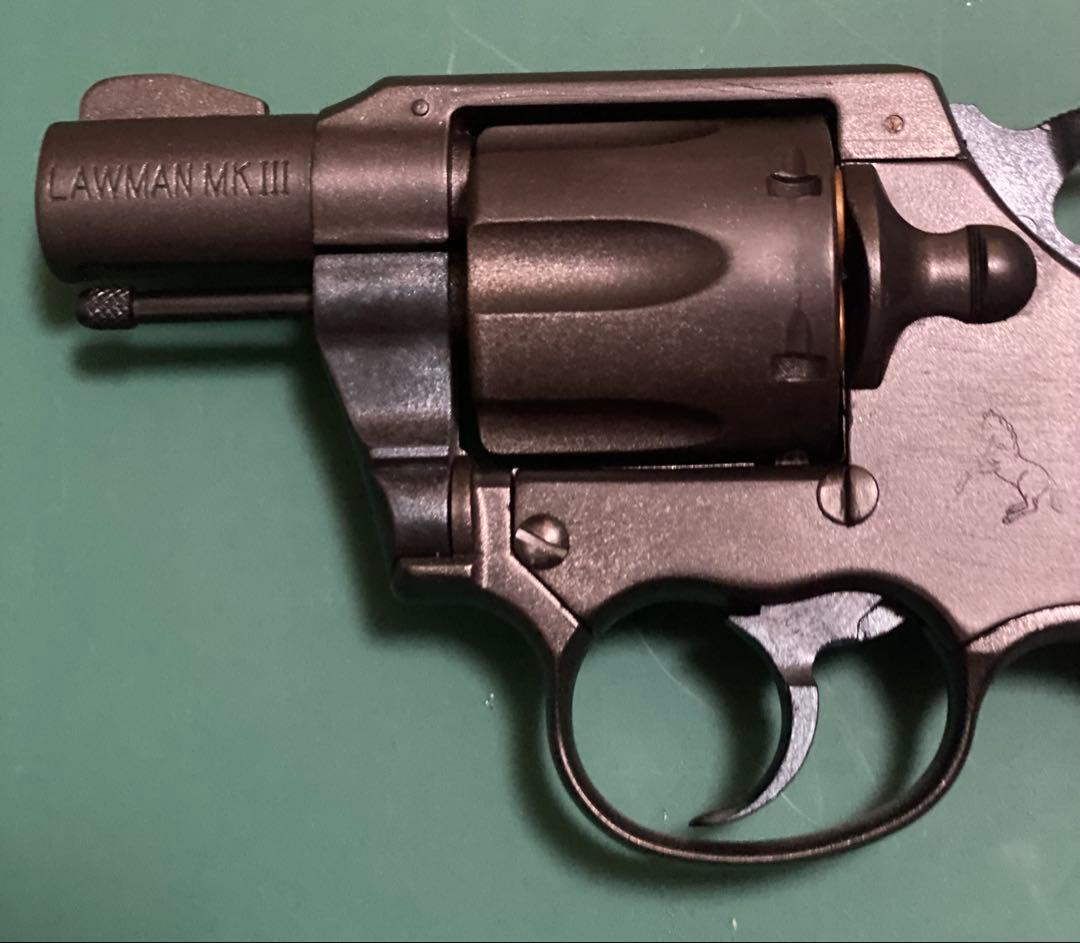 mgcコルトローマンmkⅢクラシック　モデルガン木製グリップcoltlawman