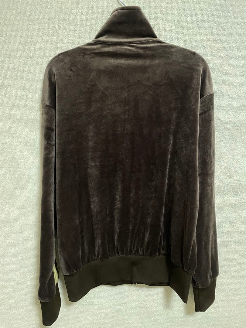 adidas FB TT ベロアトラックトップ ジャージ ブラウン　Sサイズ