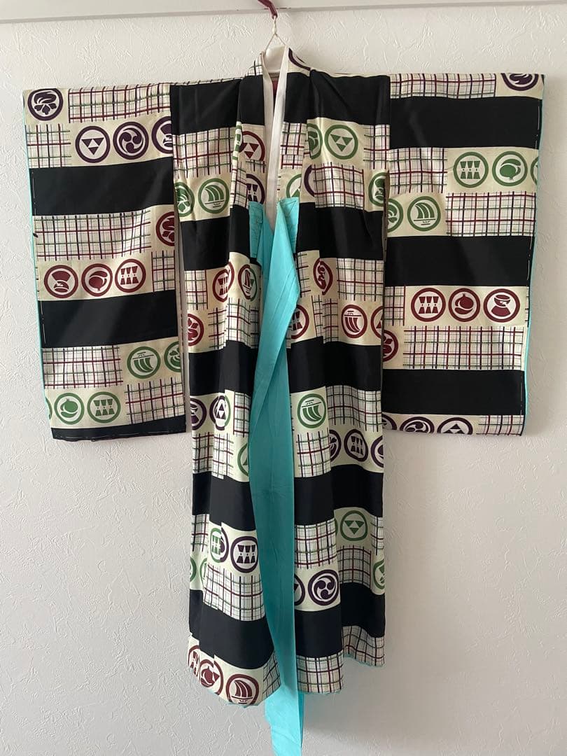 七五三　3歳　アンティークお着物セット