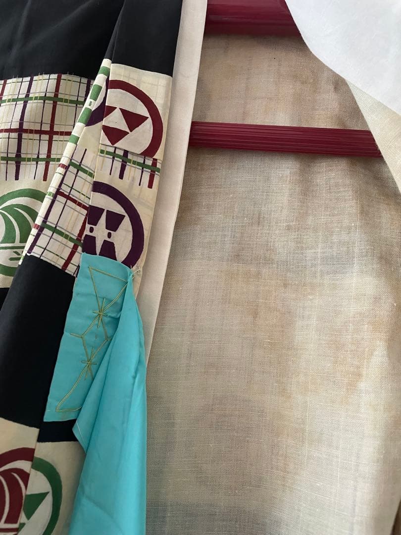 七五三　3歳　アンティークお着物セット