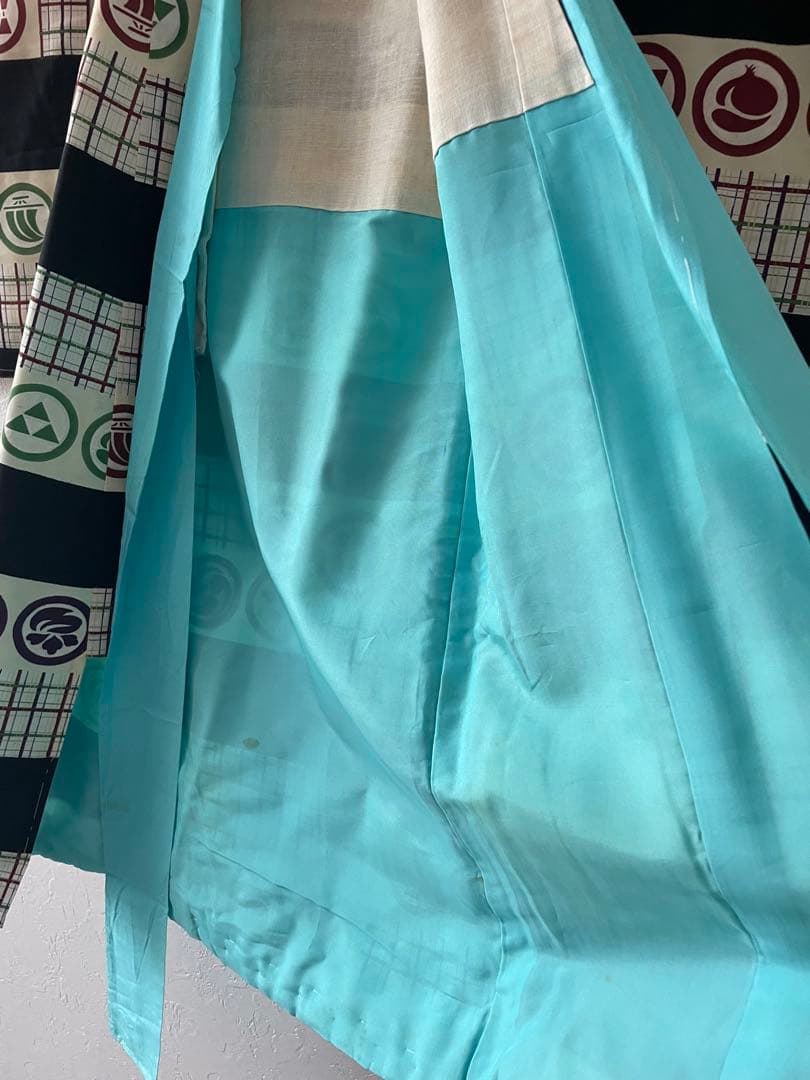 七五三　3歳　アンティークお着物セット