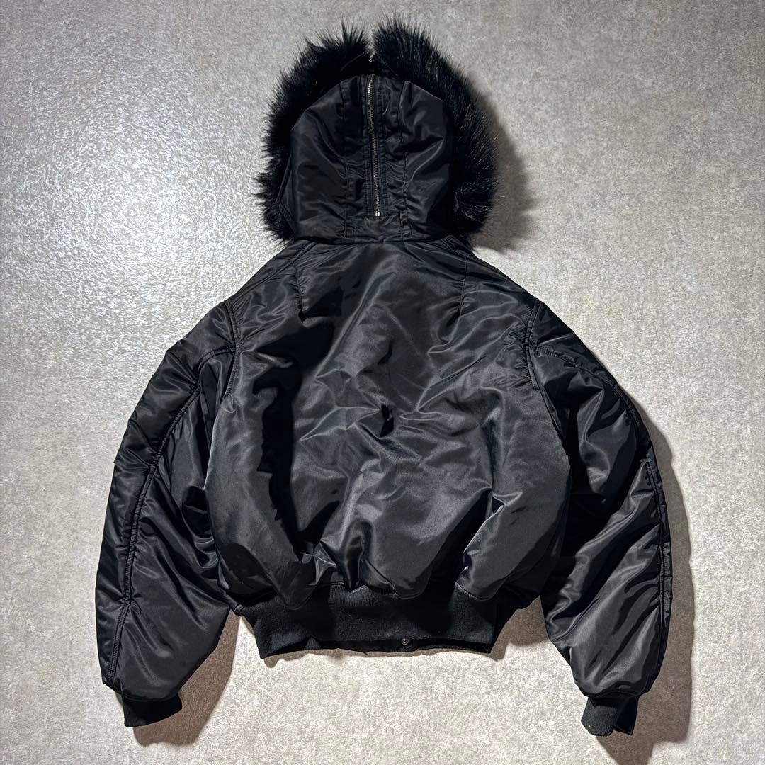 ジャケット・アウター N-2B flight jacket \"all black\" N2B opium