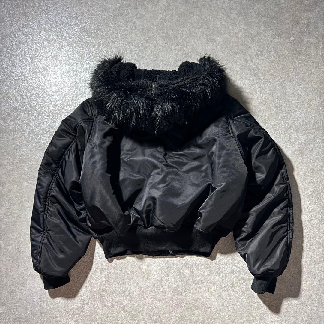 ジャケット・アウター N-2B flight jacket \"all black\" N2B opium