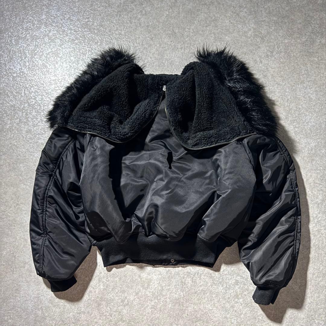 ジャケット・アウター N-2B flight jacket \"all black\" N2B opium