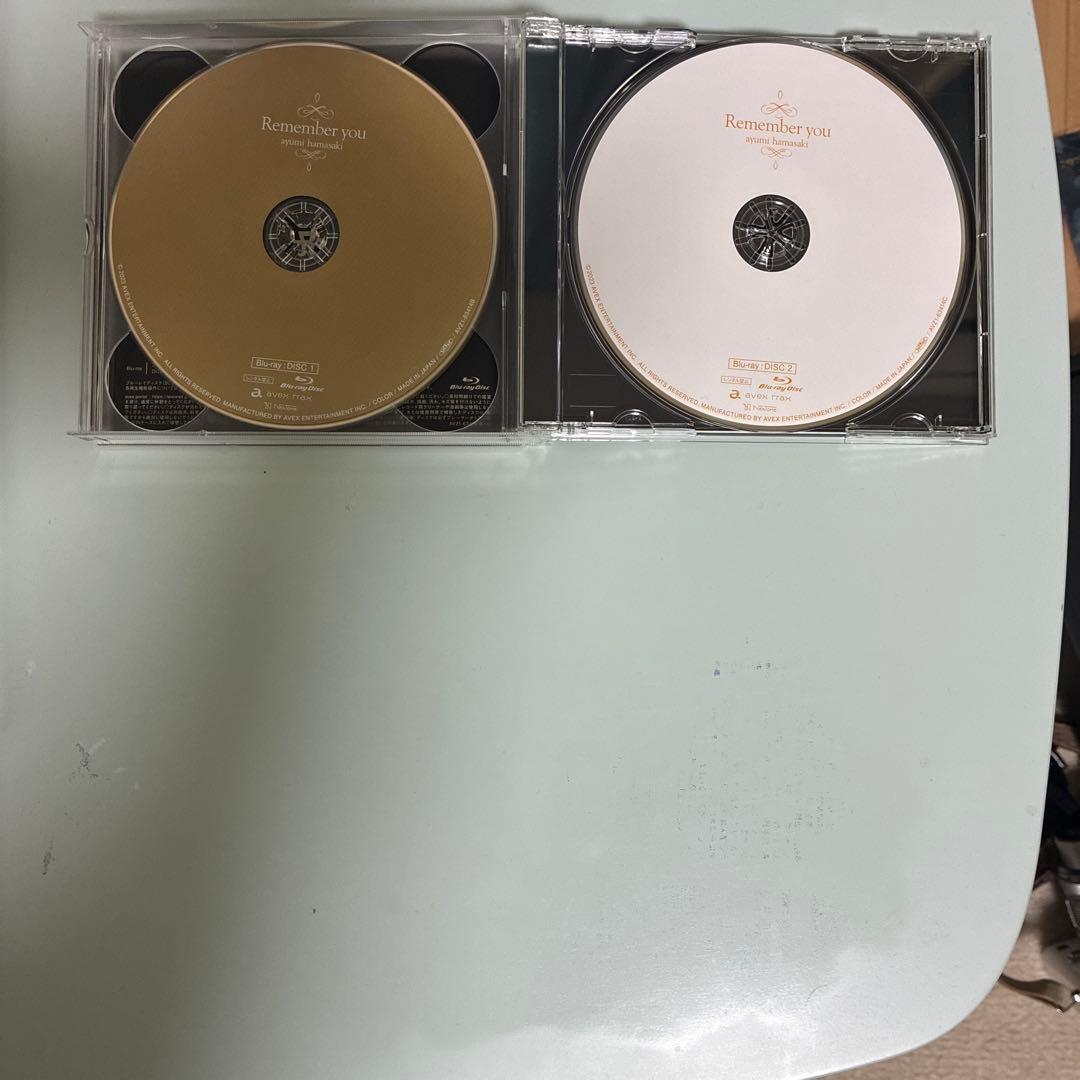 浜崎あゆみ Remember you CD+2blue ray