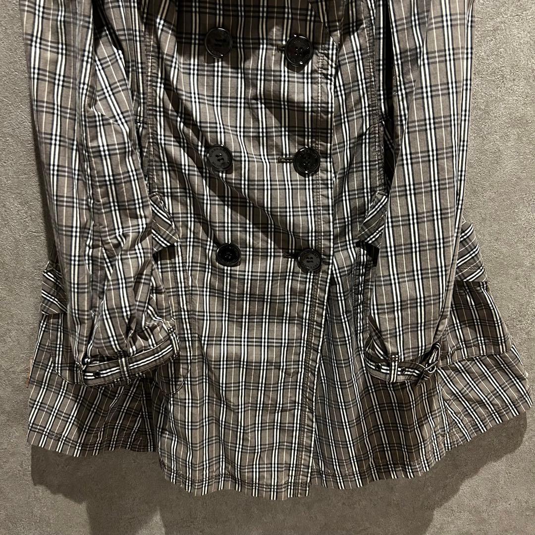 BURBERRY BLUE LABEL ノバチェック トレンチコート 36