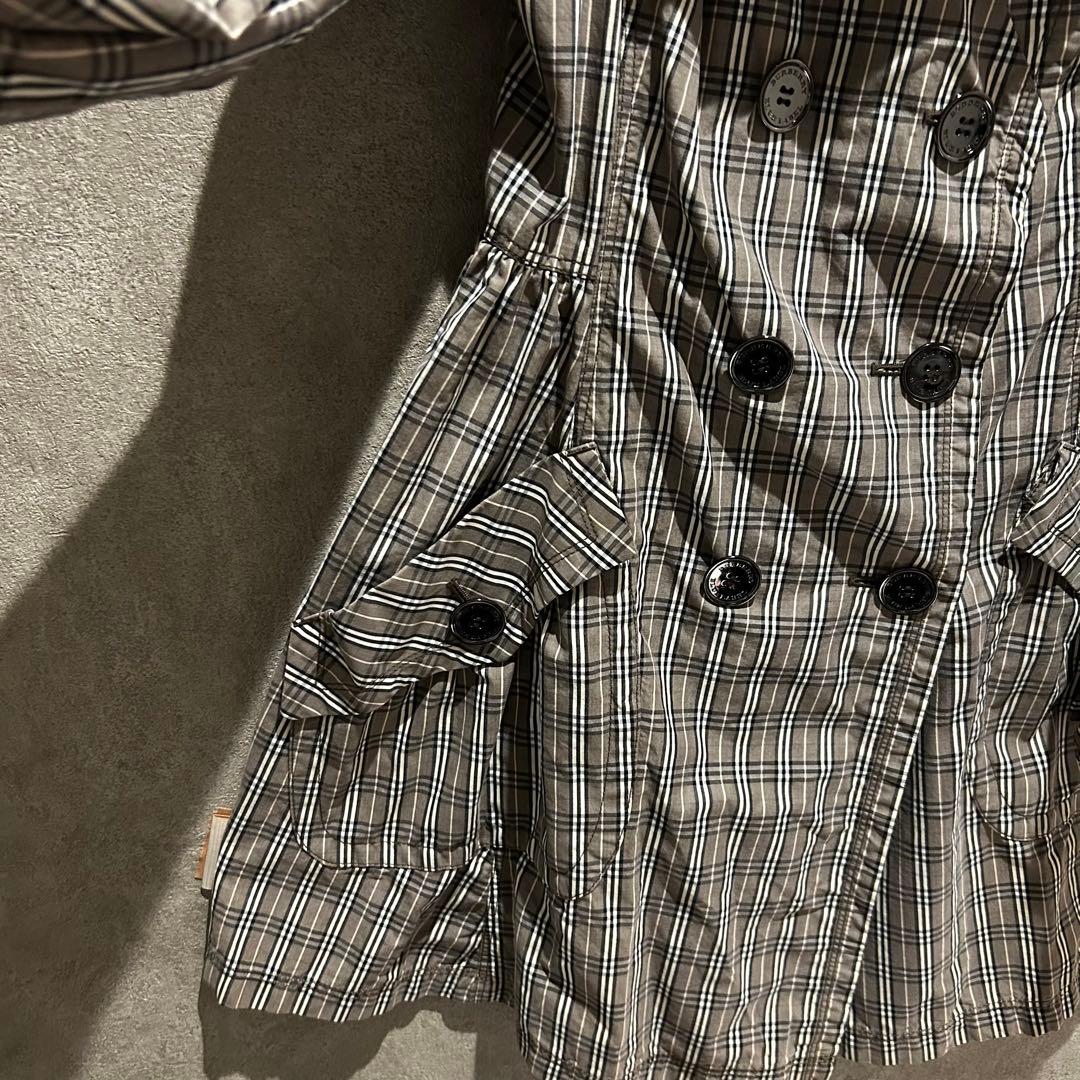 BURBERRY BLUE LABEL ノバチェック トレンチコート 36