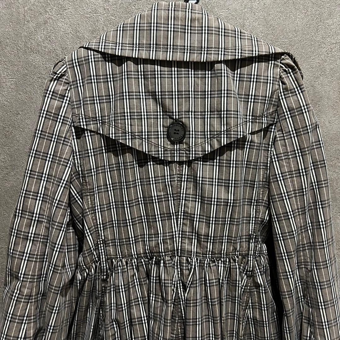 BURBERRY BLUE LABEL ノバチェック トレンチコート 36