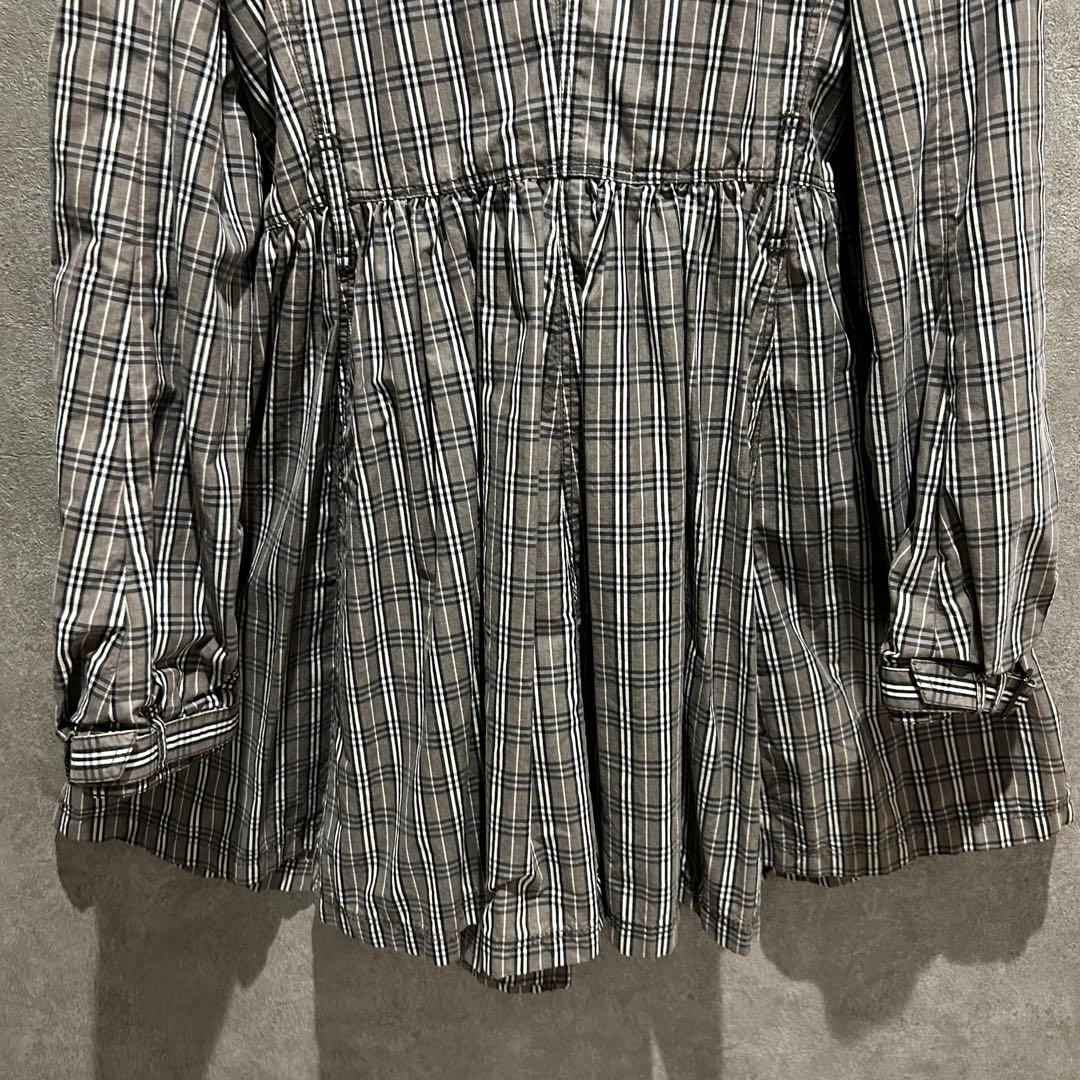 BURBERRY BLUE LABEL ノバチェック トレンチコート 36